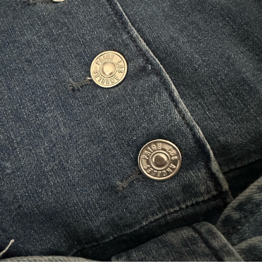 Paige Jeans Denim Romper - Mayslie - Picture 3 of 7